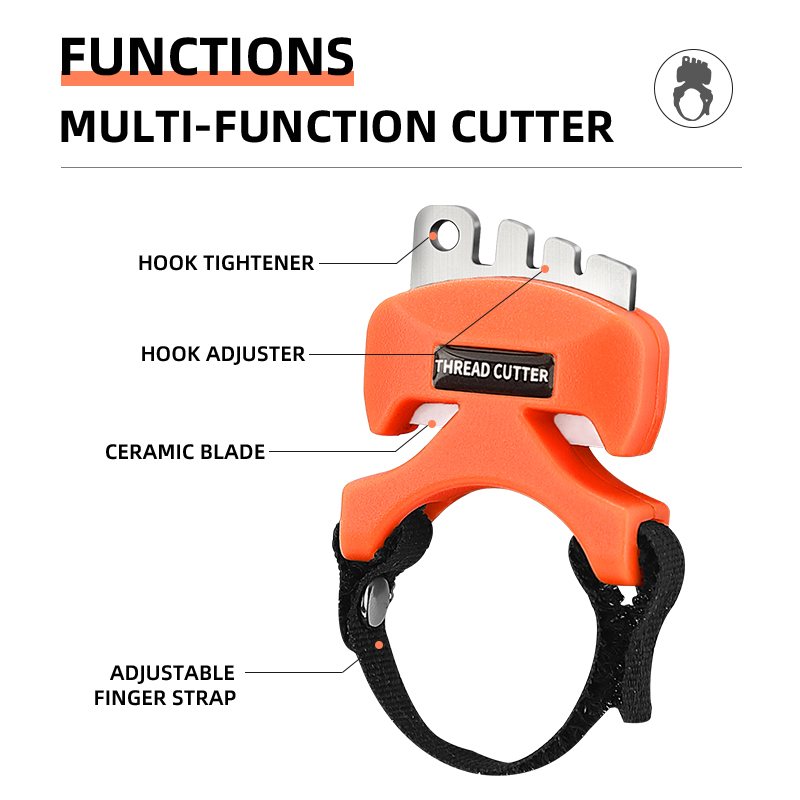 Multifunctional Ring Finger Cu - Fishing Line Cutter reseña y precio