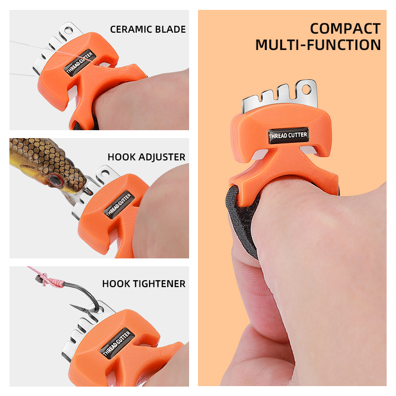 Multifunctional Ring Finger Cu - Fishing Line Cutter reseña y precio