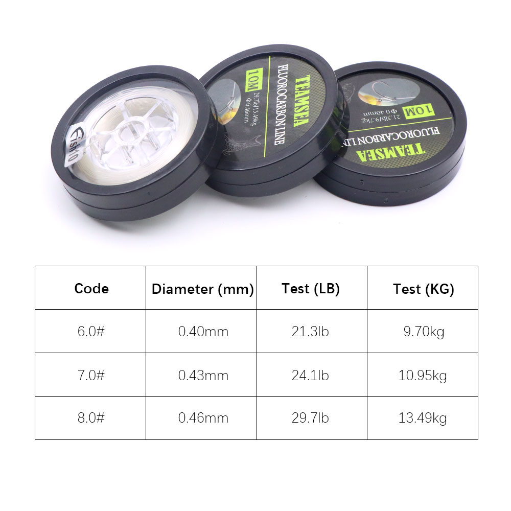 10m Fluorocarbon Coating Carp  - Fluorocarbon Line reseña y precio