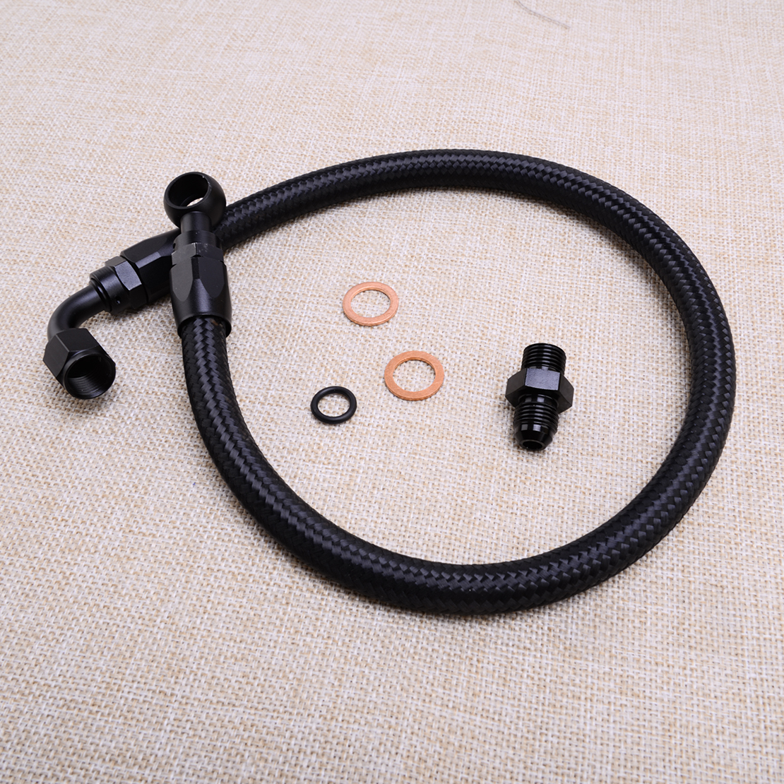 New Braided Fuel Line Kits Fit - Braided Line reseña y precio