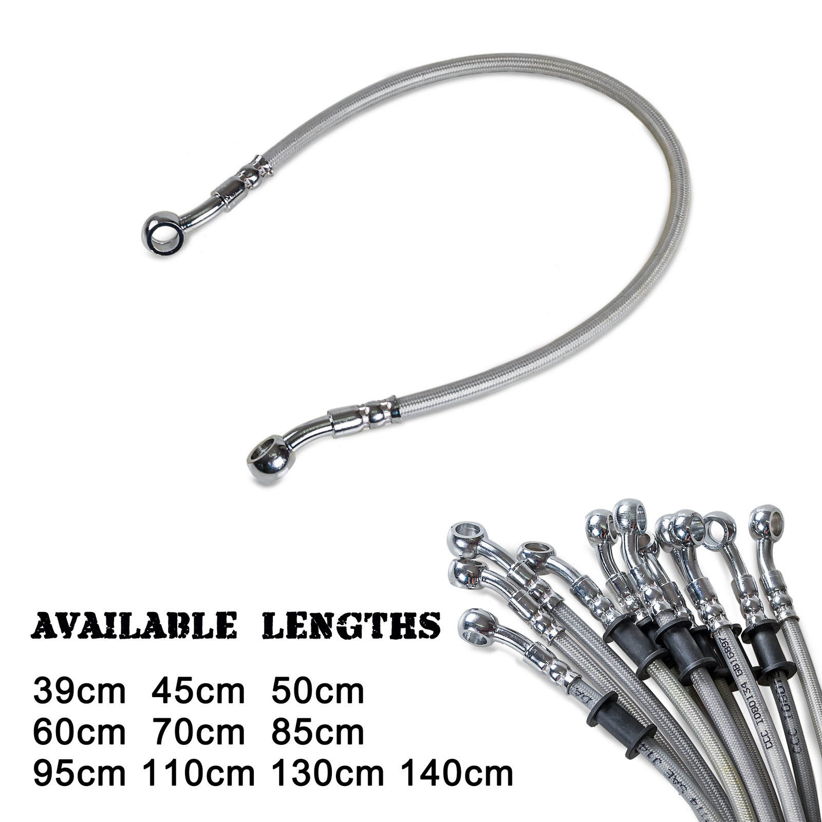 39cm-140cm Motorcycle Brake Oi - Braided Line reseña y precio
