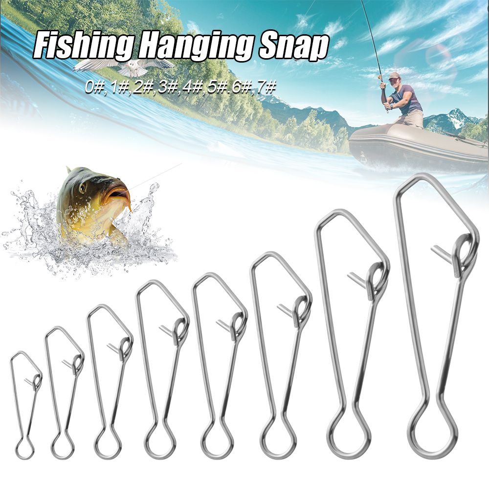 50pcs/pack Fast Clip Lock Fish - Saltwater Line reseña y precio