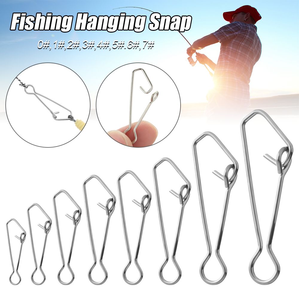 50pcs/pack Fast Clip Lock Fish - Saltwater Line reseña y precio