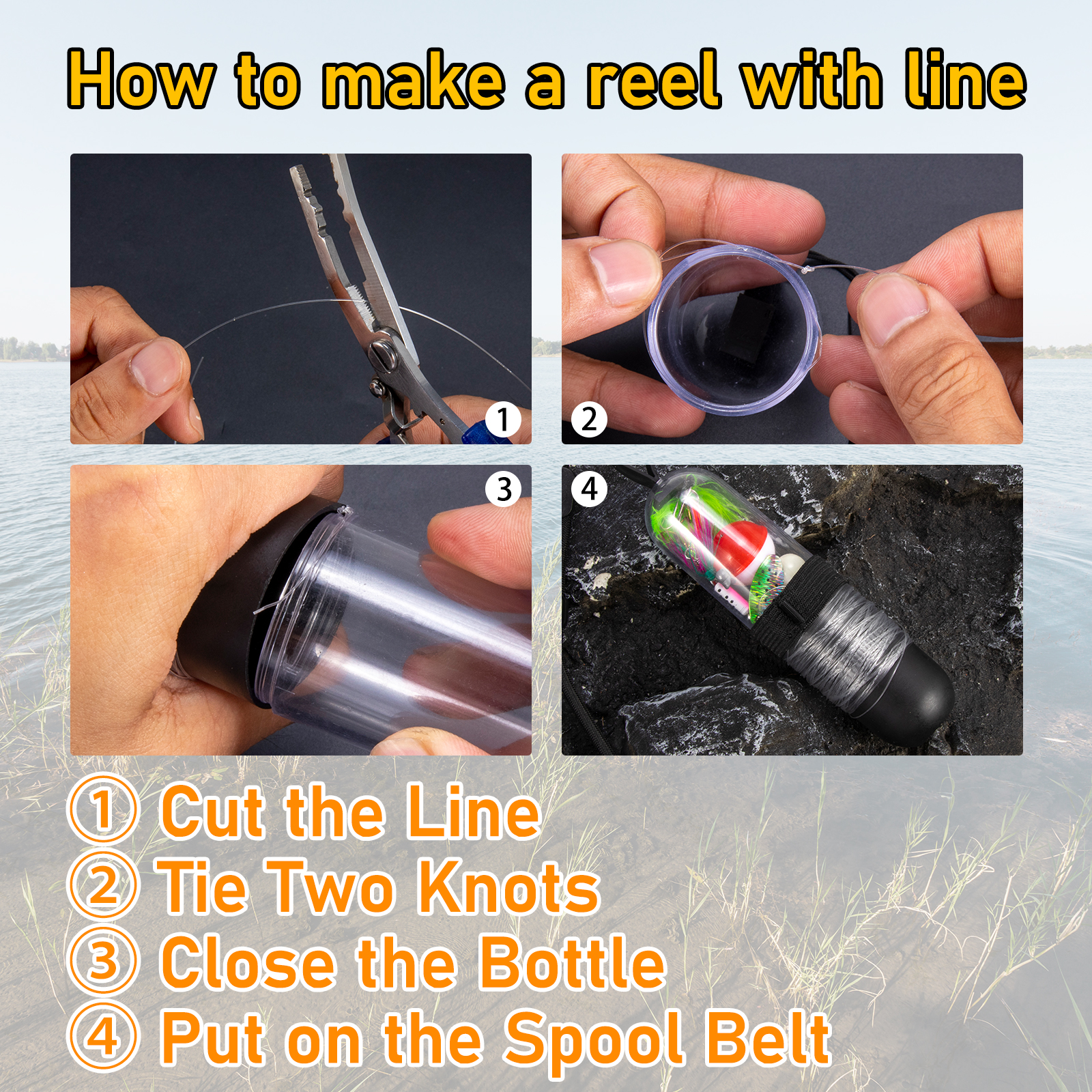 25pcs Survival Fishing Kit Poc - Fishing Line Spool reseña y precio