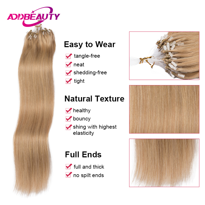 Micro Loop Hair Extension Huma - Monofilament Line reseña y precio