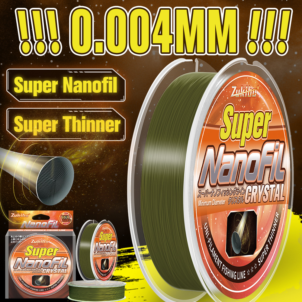 ZUKIBO Nanofil Crystal Unifila - Copolymer Line reseña y precio