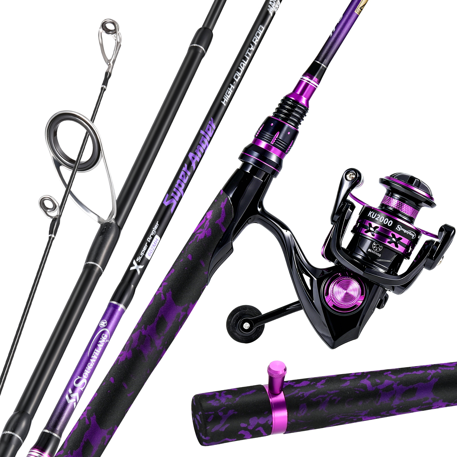 Sougayilang Spinning Fishing R - Freshwater Line reseña y precio