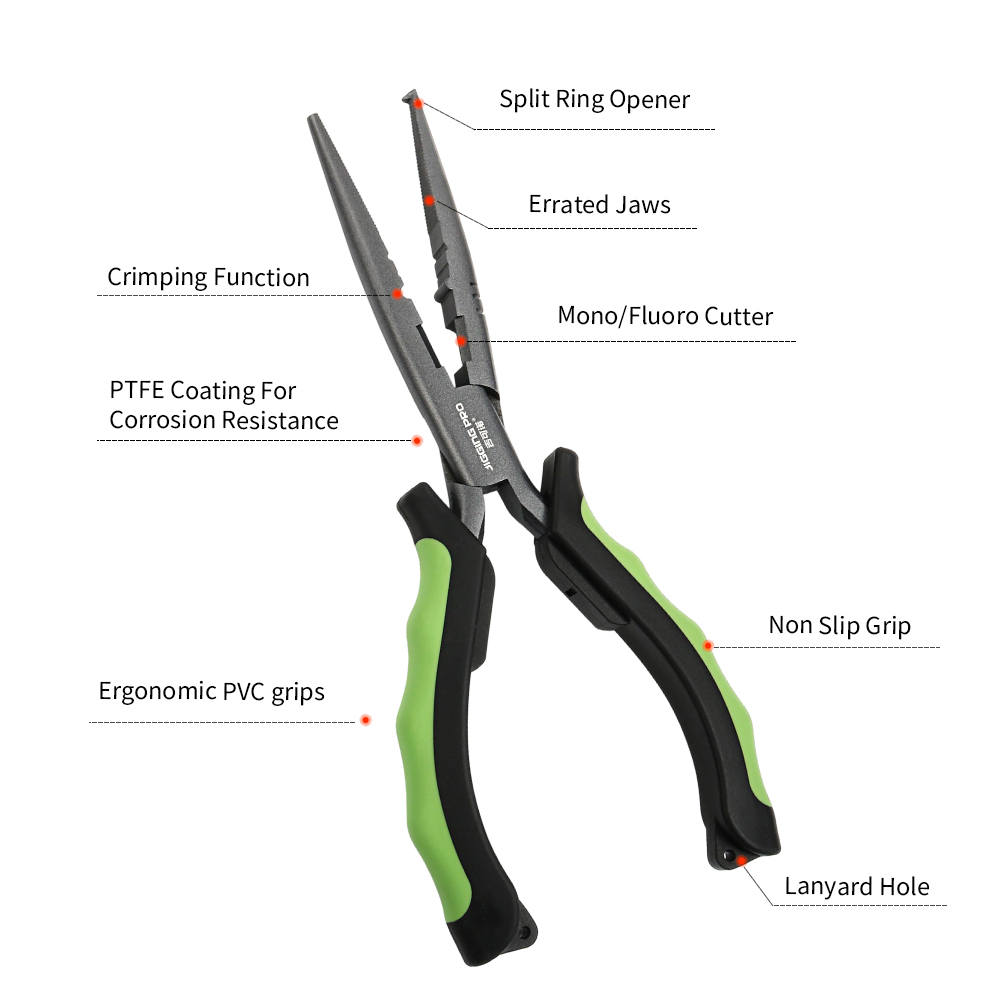 JIGGINGPRO Long Nose Fishing P - Saltwater Line reseña y precio
