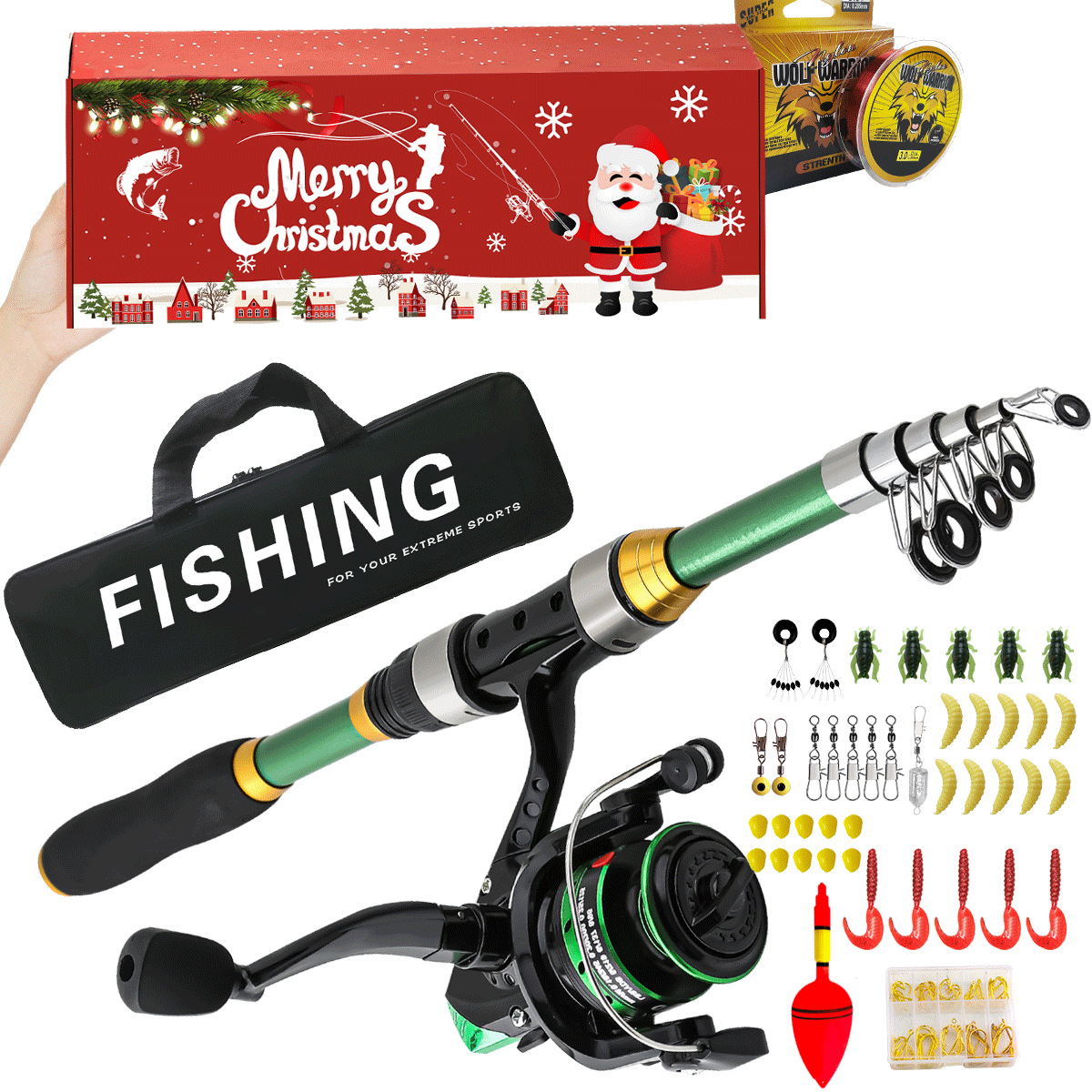 Fishing Tackle Christmas Set U - Freshwater Line reseña y precio