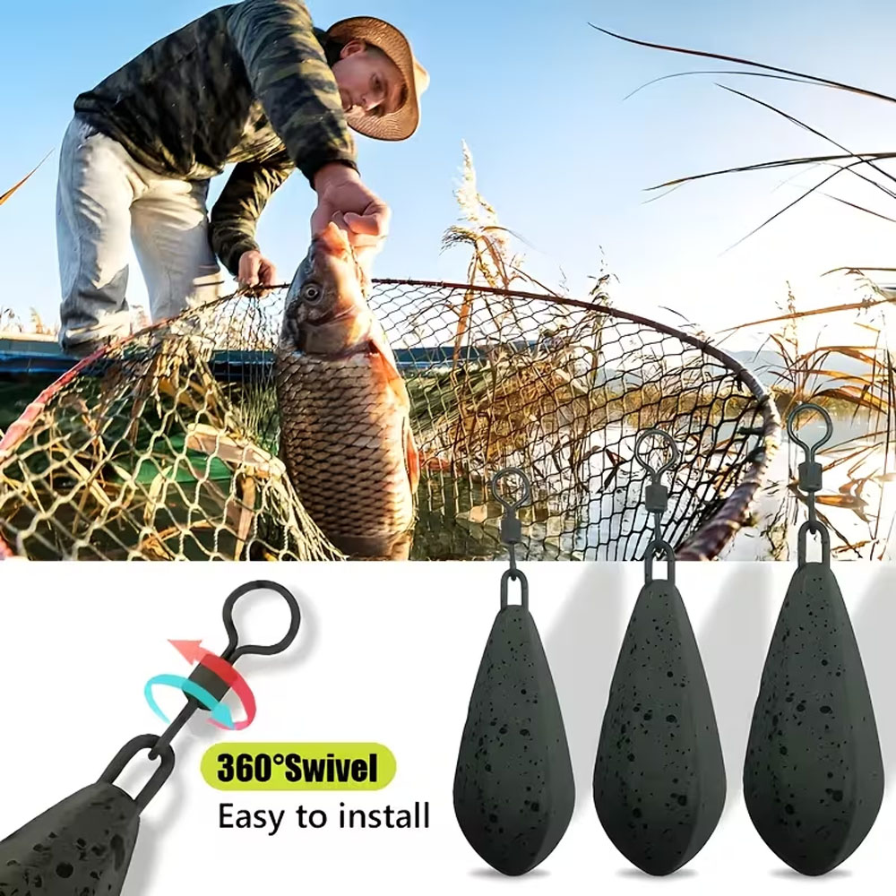4-Pack Heavy-Duty Carp Fishing - Leader Line reseña y precio