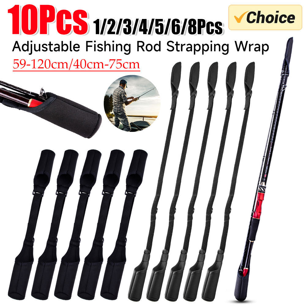 1-10PCS Fishing Rod Socks Srta - Fishing Line Box reseña y precio