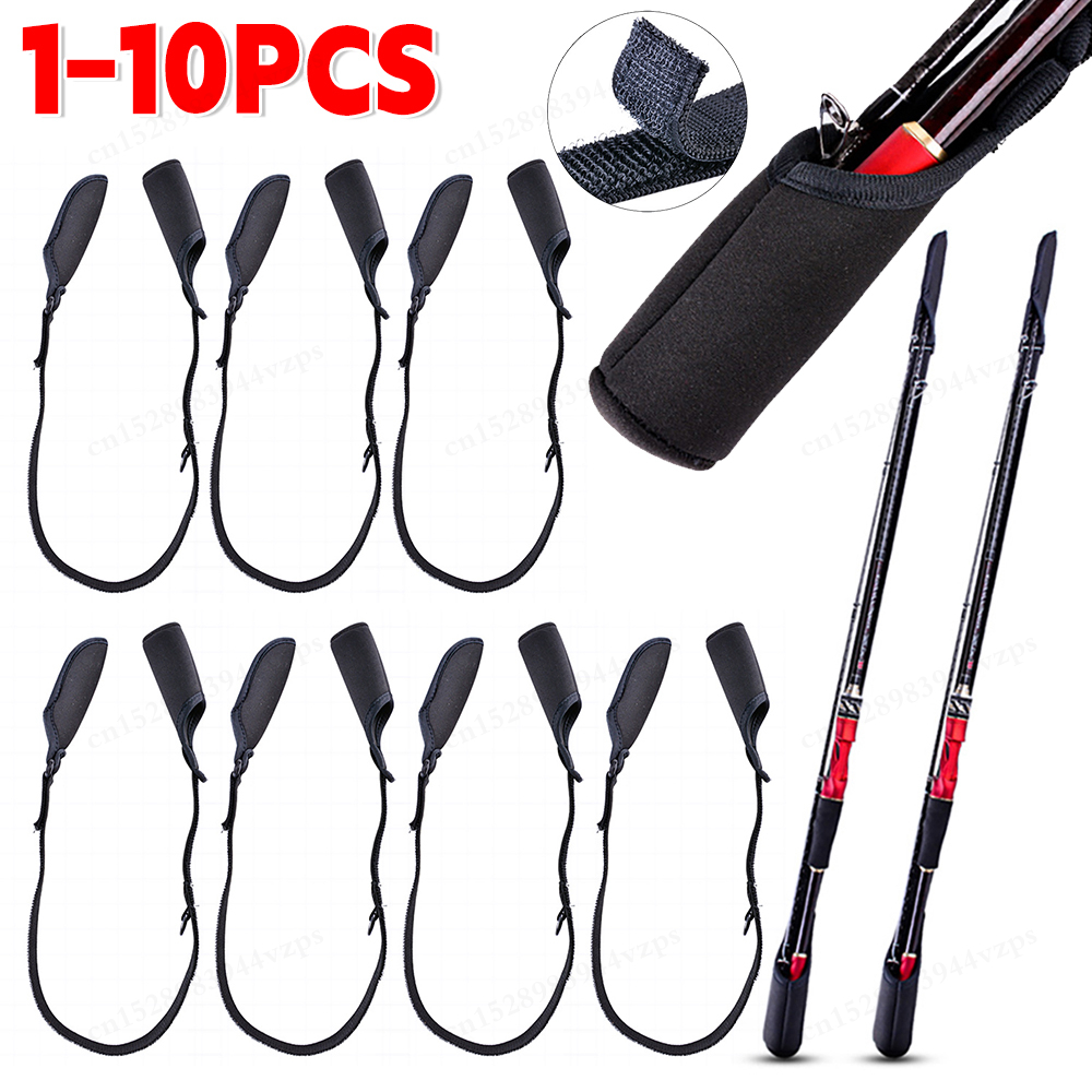1-10PCS Fishing Rod Socks Srta - Fishing Line Box reseña y precio