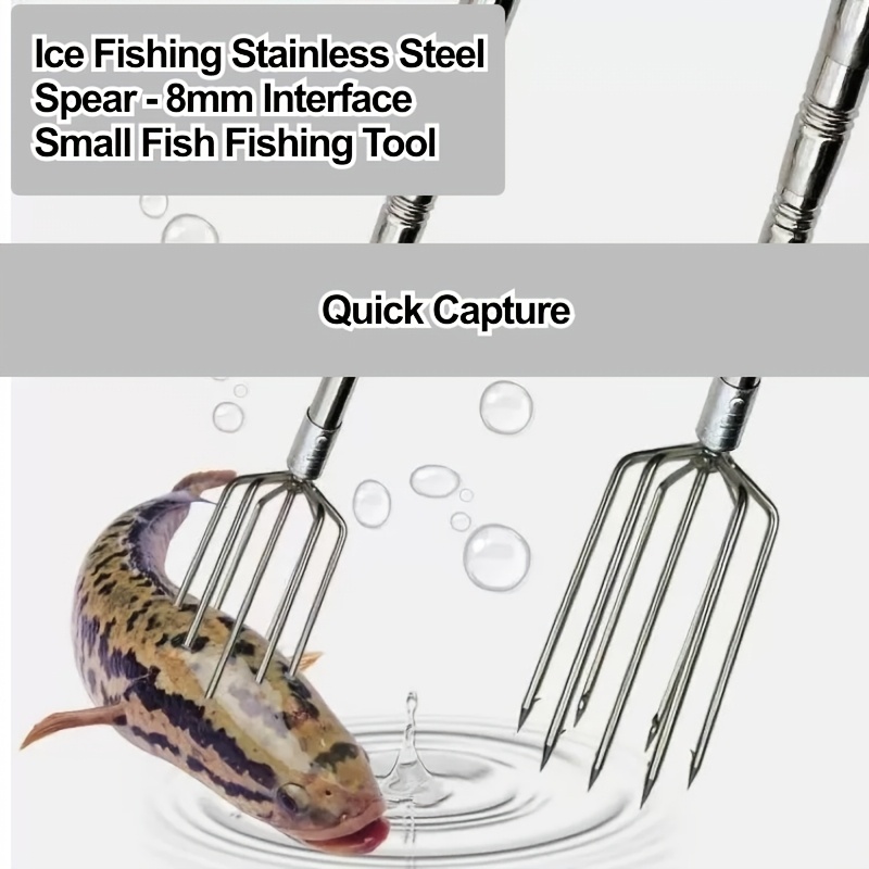 Ice Fishing Fish Grip Stainles - Ice Fishing Line reseña y precio
