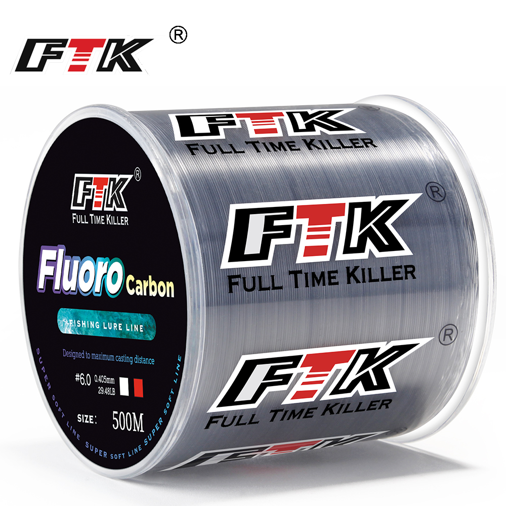 FTK Fishing Line 300M / 500M C - Fluorocarbon Line reseña y precio