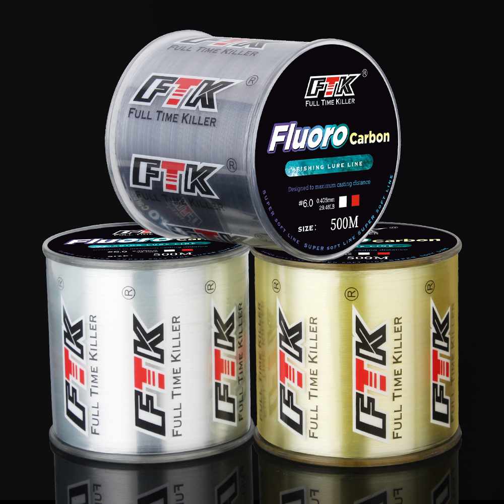 FTK Fishing Line 300M / 500M C - Fluorocarbon Line reseña y precio