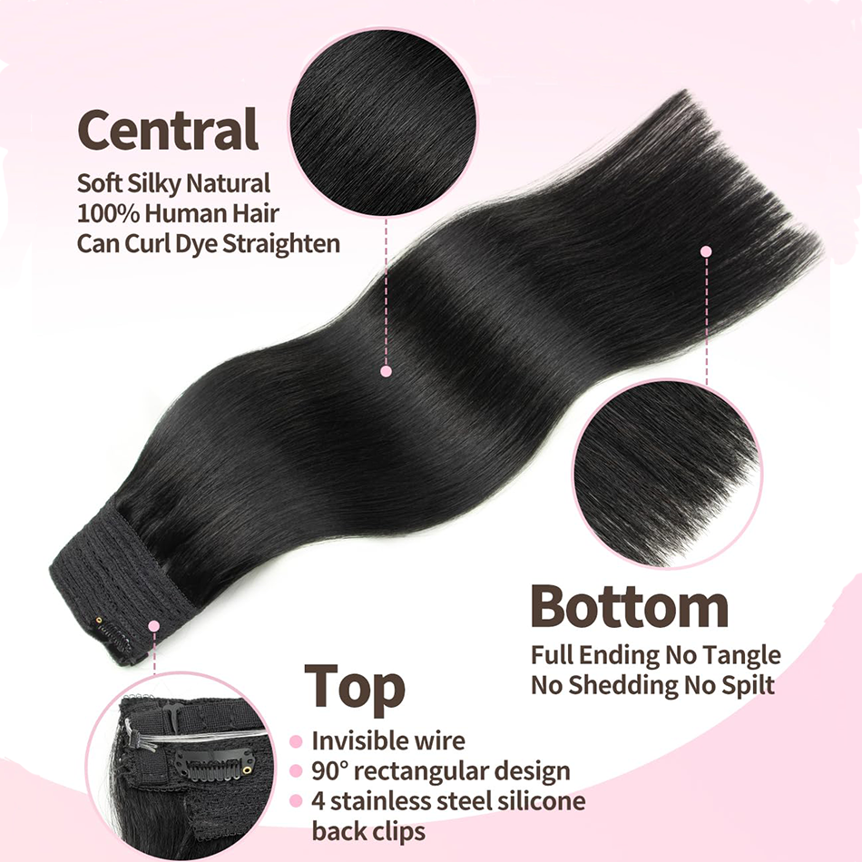 Straight Fish Line Human Hair  - Monofilament Line reseña y precio