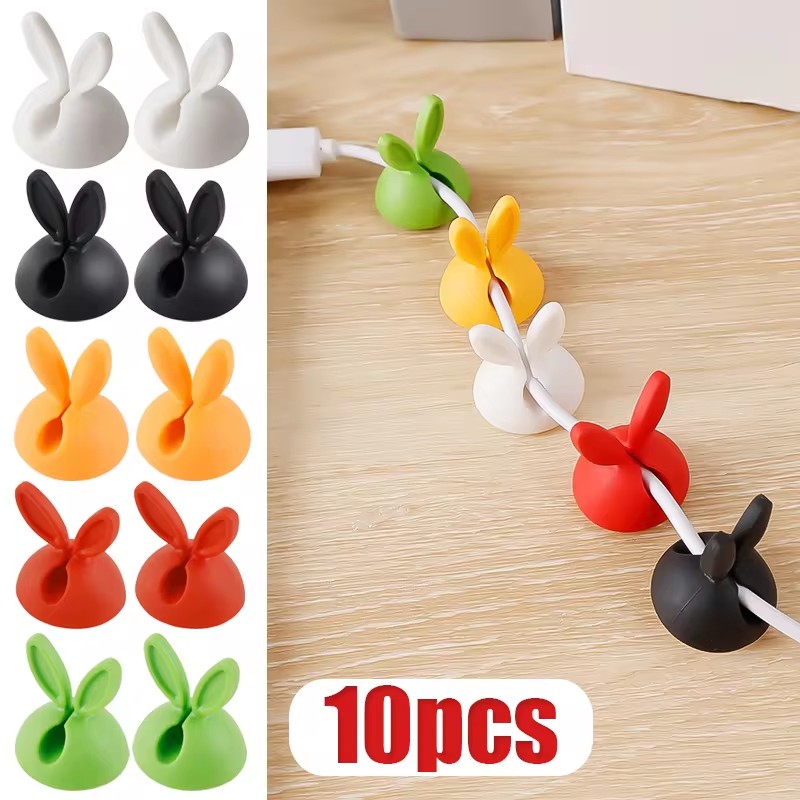 Cute Rabbit Ear Cable Manager  - Tippet Line reseña y precio