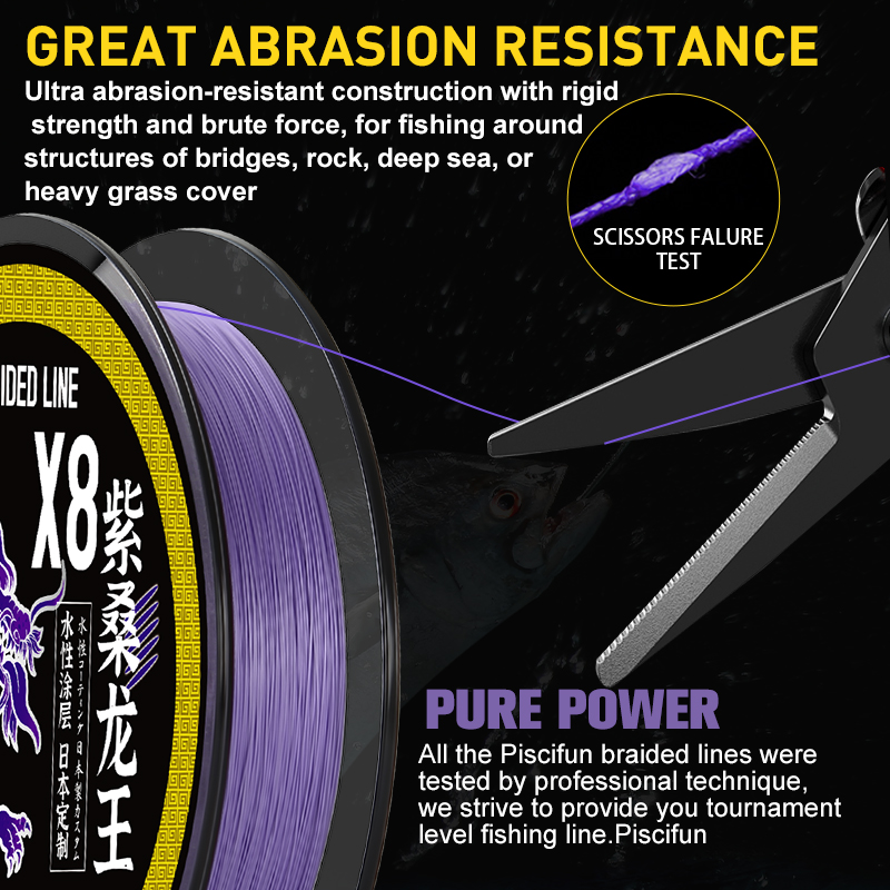 ZUKIBO ZISANG Braided FishingL - Ice Fishing Line reseña y precio