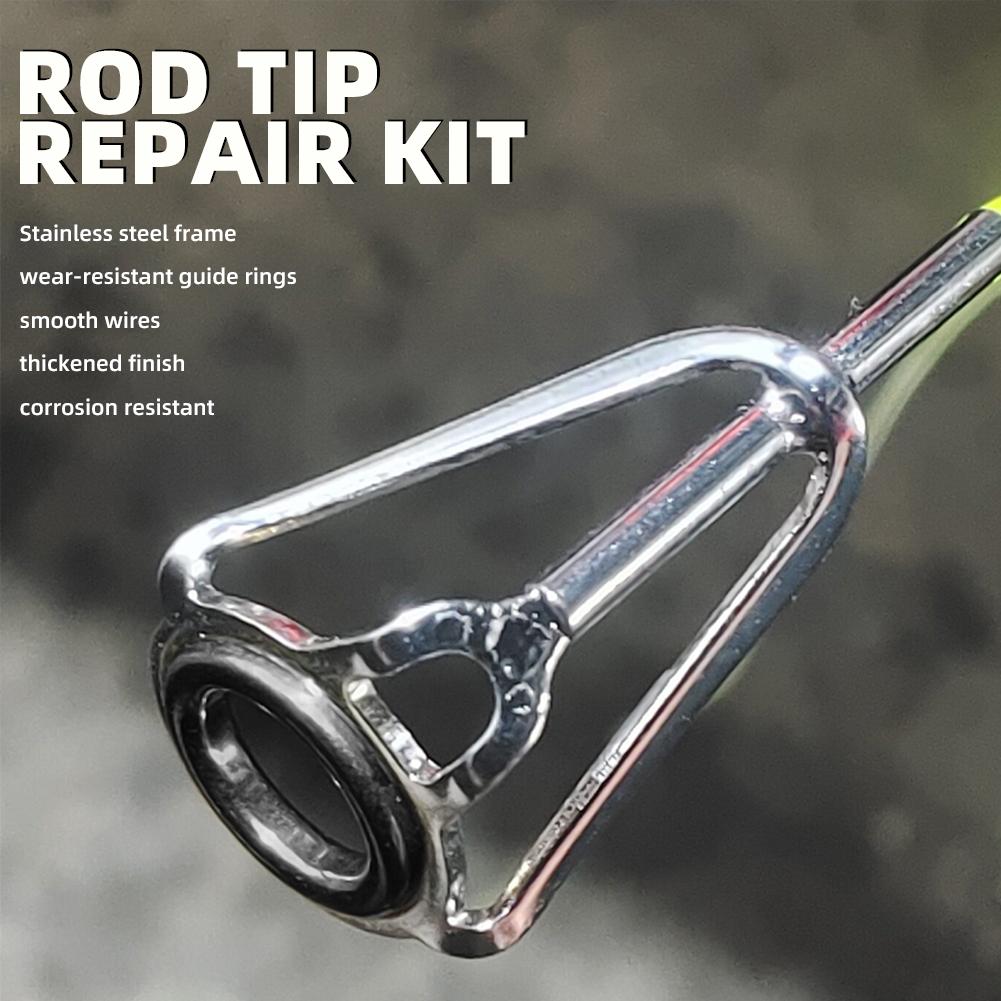 Rod Tip Repair Kit 10pcs Fishi - Saltwater Line reseña y precio