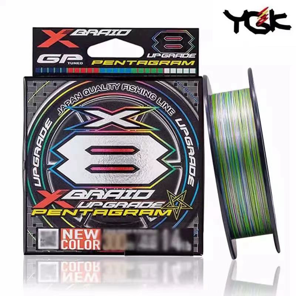 YGK X BRAID Upgrade X8 PENTAGR - Copolymer Line reseña y precio