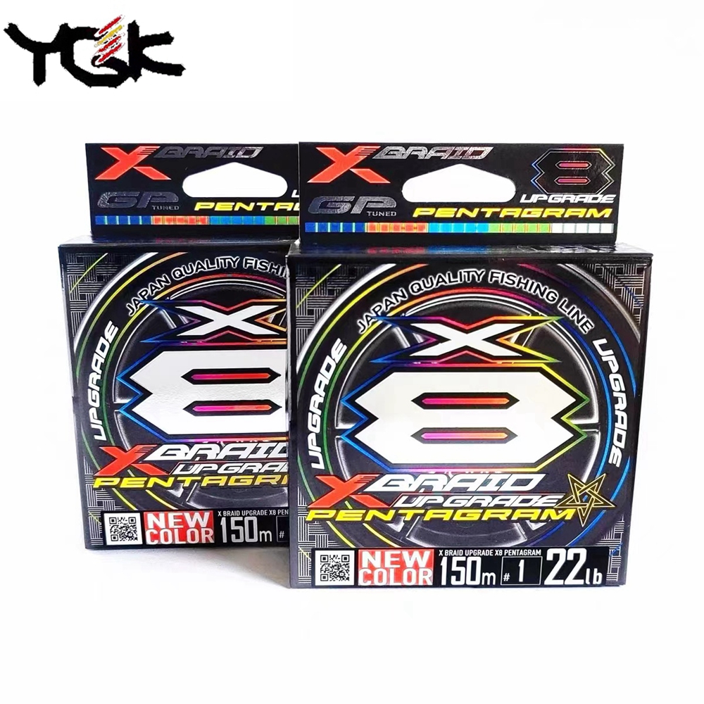 YGK X BRAID Upgrade X8 PENTAGR - Copolymer Line reseña y precio