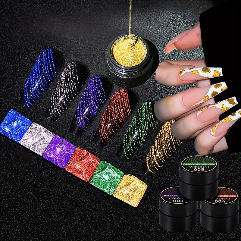 6 Color Spider Gel, New Upgrad - Copolymer Line reseña y precio