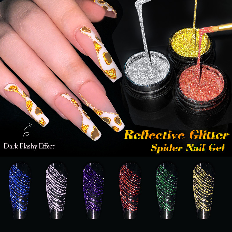 6 Color Spider Gel, New Upgrad - Copolymer Line reseña y precio