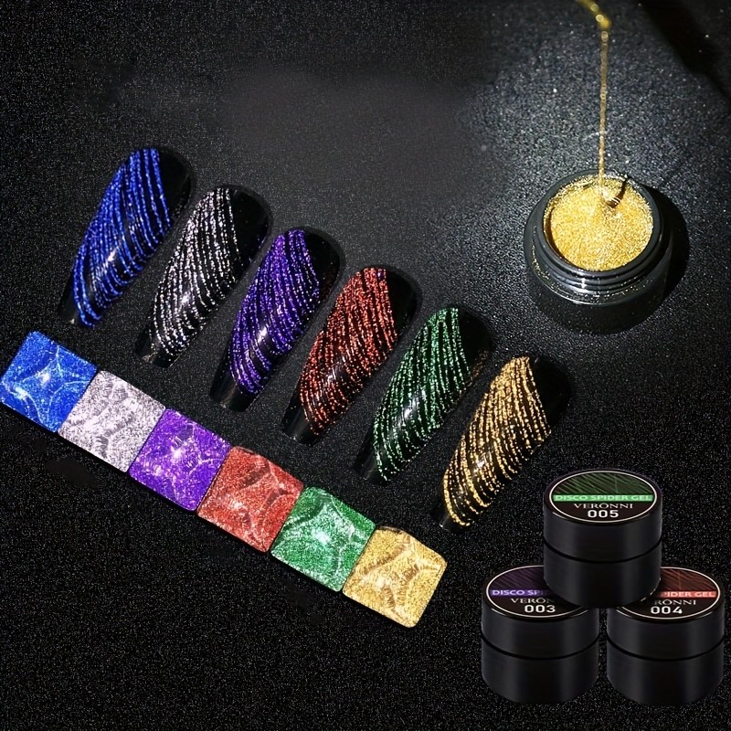 6 Color Spider Gel, New Upgrad - Copolymer Line reseña y precio