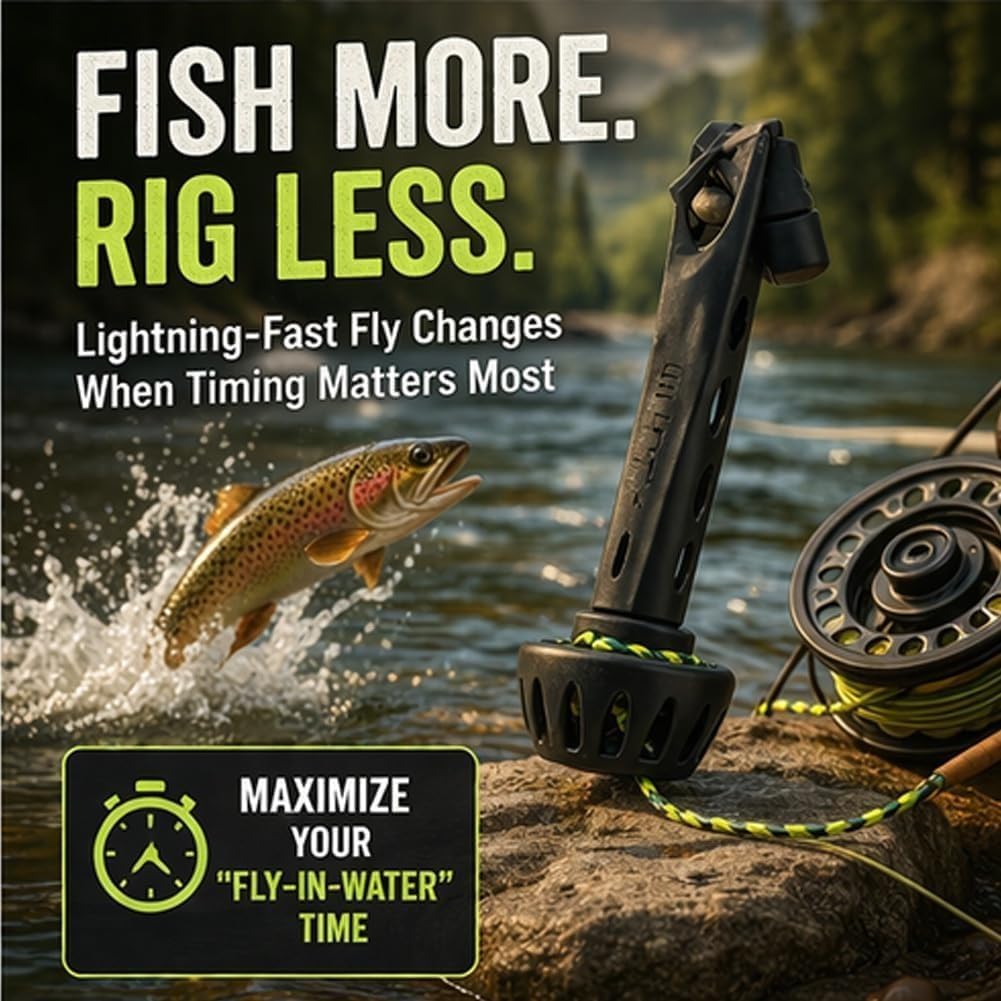 Portable Magnetic Fly Threader - Monofilament Line reseña y precio