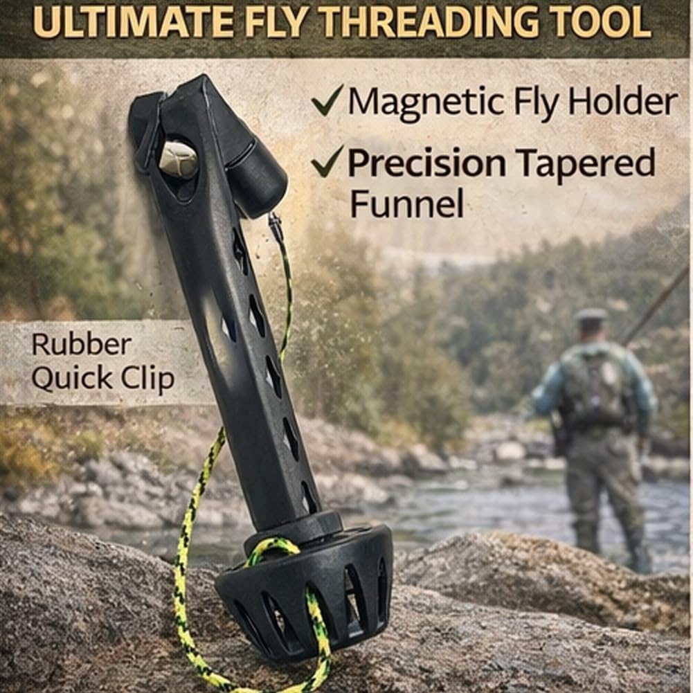 Portable Magnetic Fly Threader - Monofilament Line reseña y precio