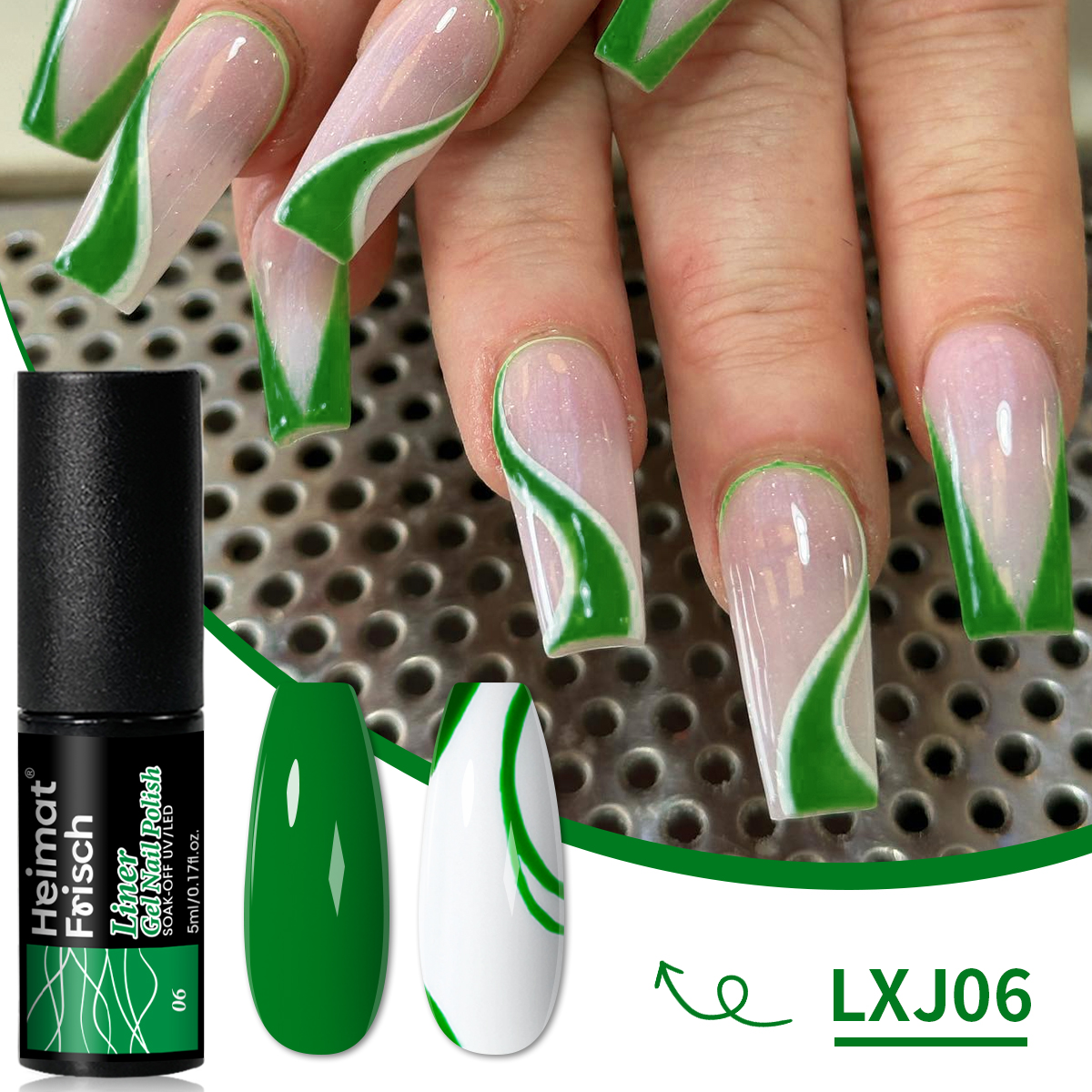 5 ml set Glitter Line Drawing  - Copolymer Line reseña y precio