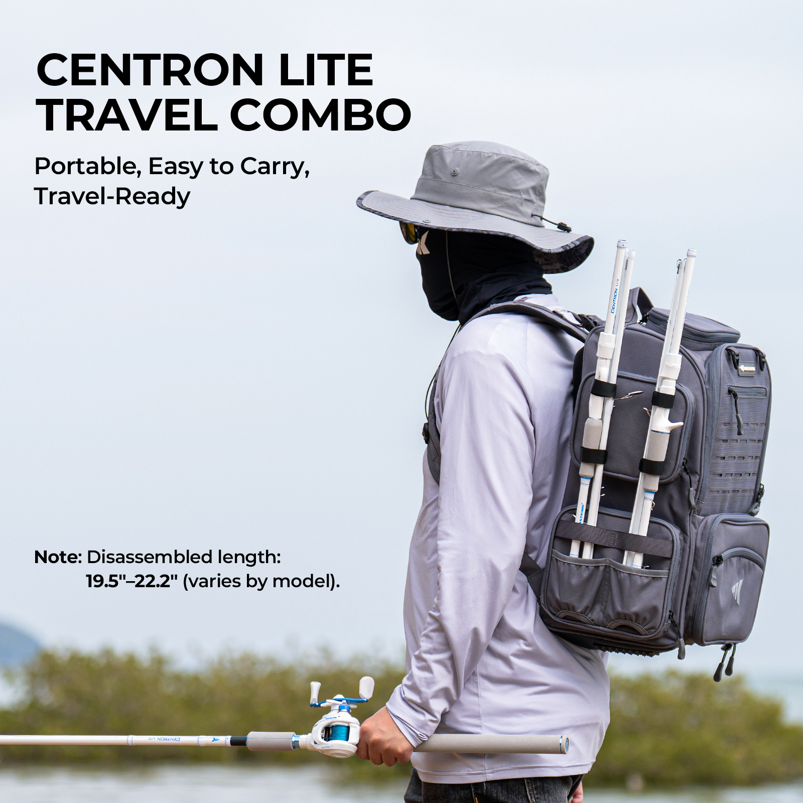 KastKing Centron Lite Travel C - Fishing Line Spooler reseña y precio