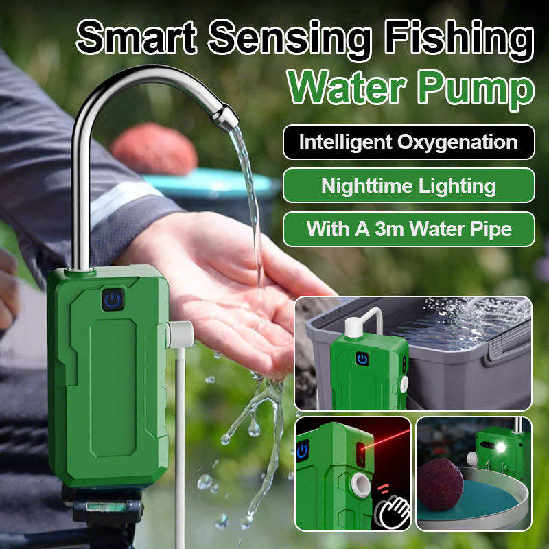 Portable Water Pump Fishing Wa - Fishing Line Dispenser reseña y precio