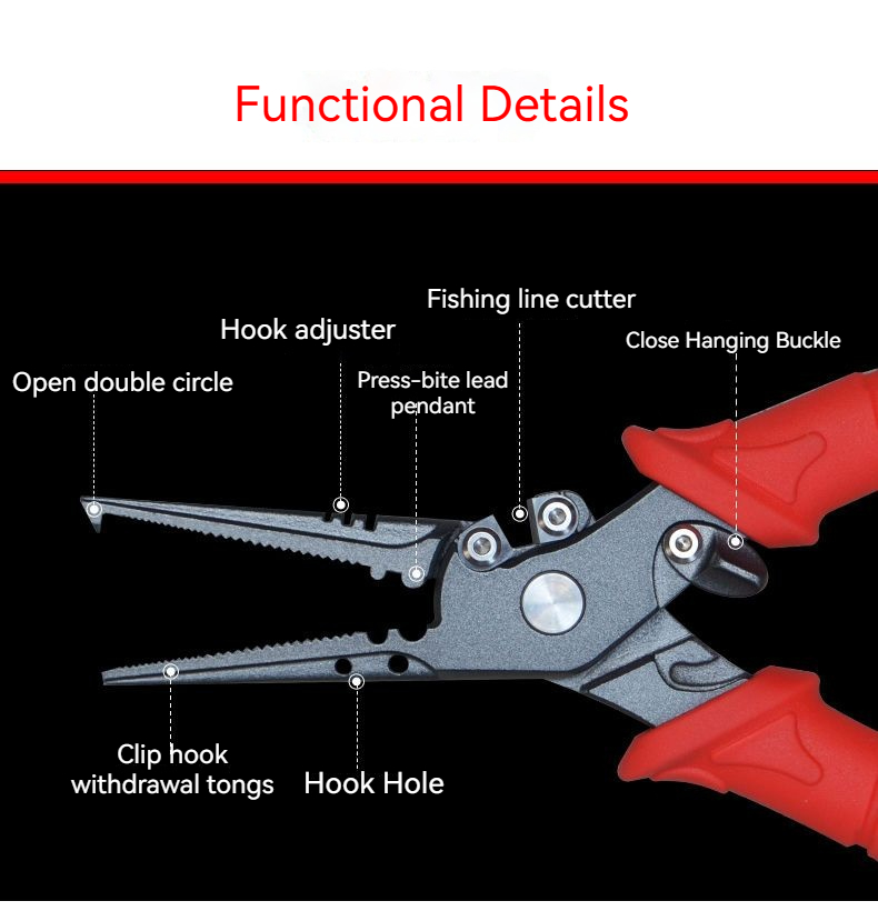 High-Precision Luya Pliers Mul - Fishing Line Cutter reseña y precio