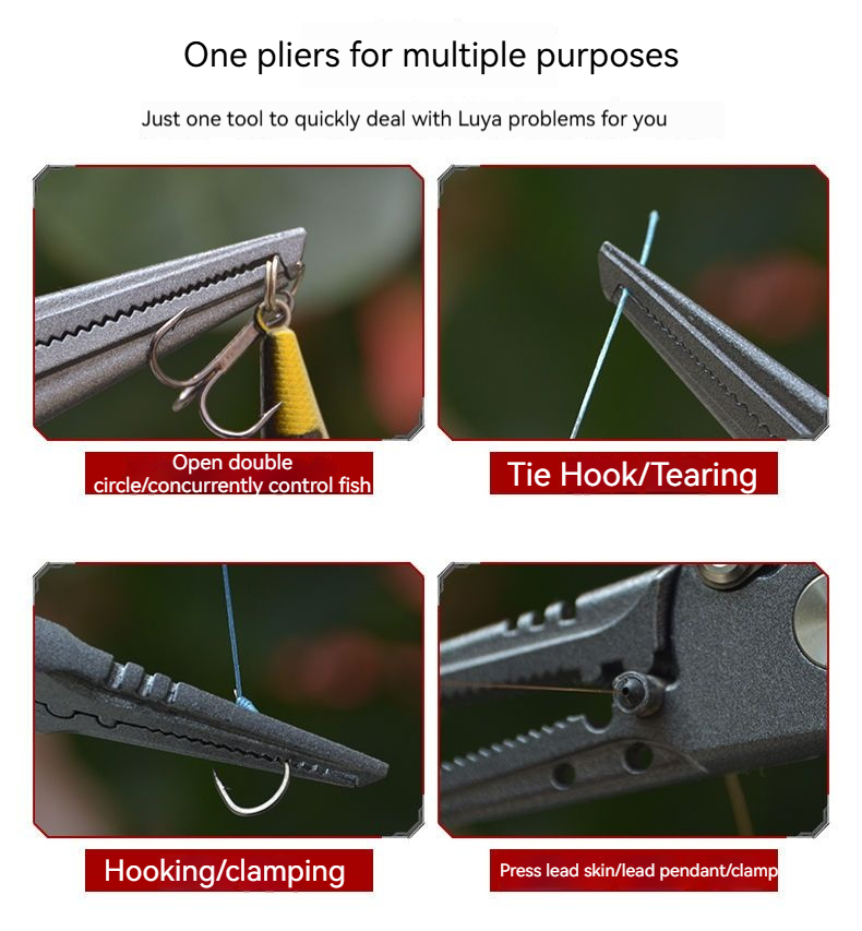 High-Precision Luya Pliers Mul - Fishing Line Cutter reseña y precio