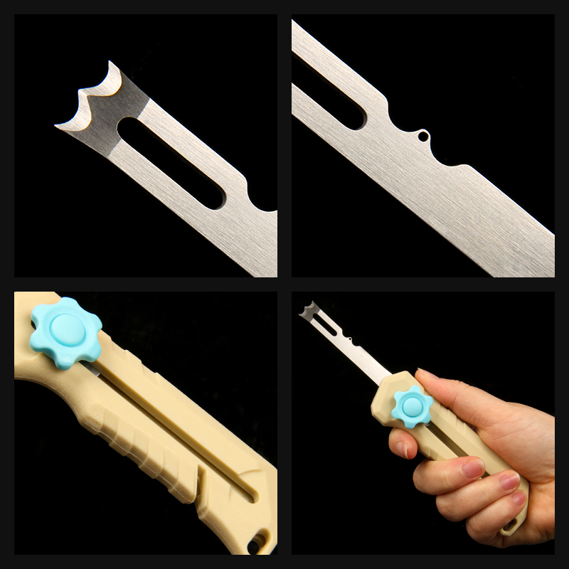 Squid Knife Stainless Steel Li - Saltwater Line reseña y precio