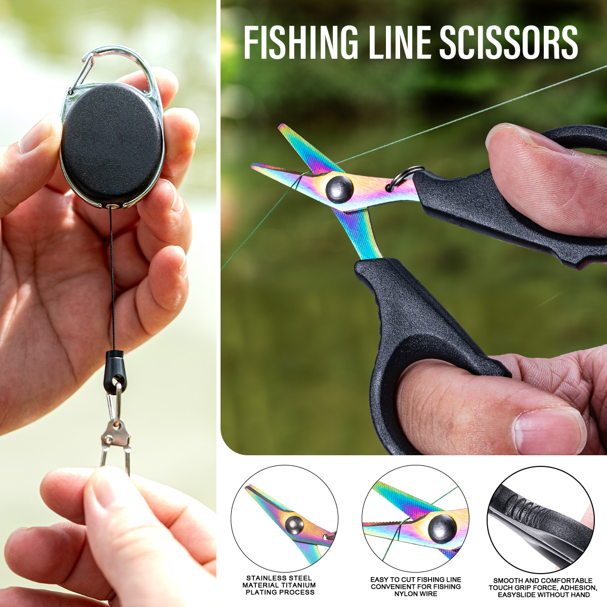 7-piece fishing tool set, prof - Saltwater Line reseña y precio
