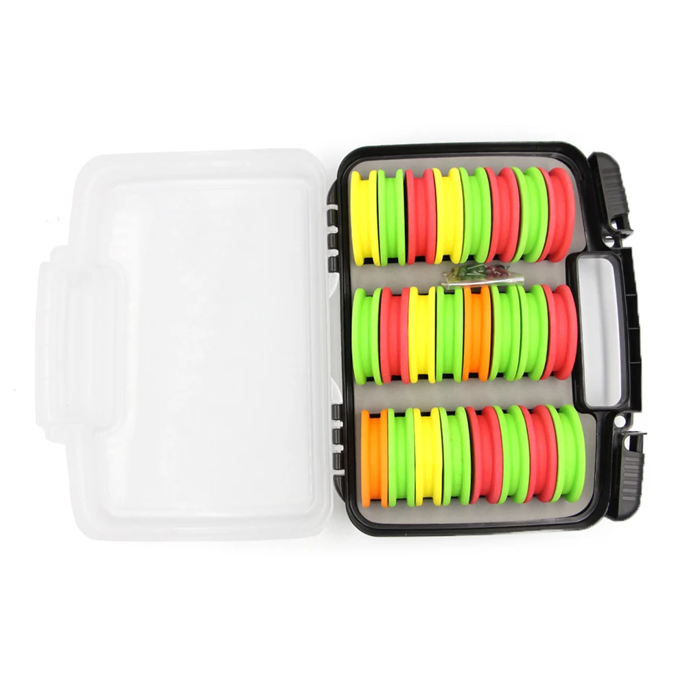 24pcs EVA Foam Fishing Line Wi - Fishing Line Box reseña y precio