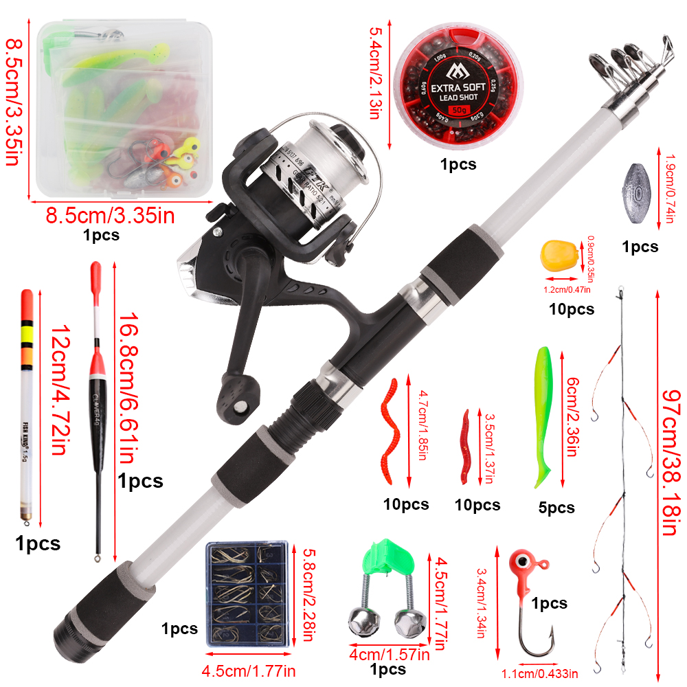 FTK 1.8m Fishing Rod and Reel  - Freshwater Line reseña y precio