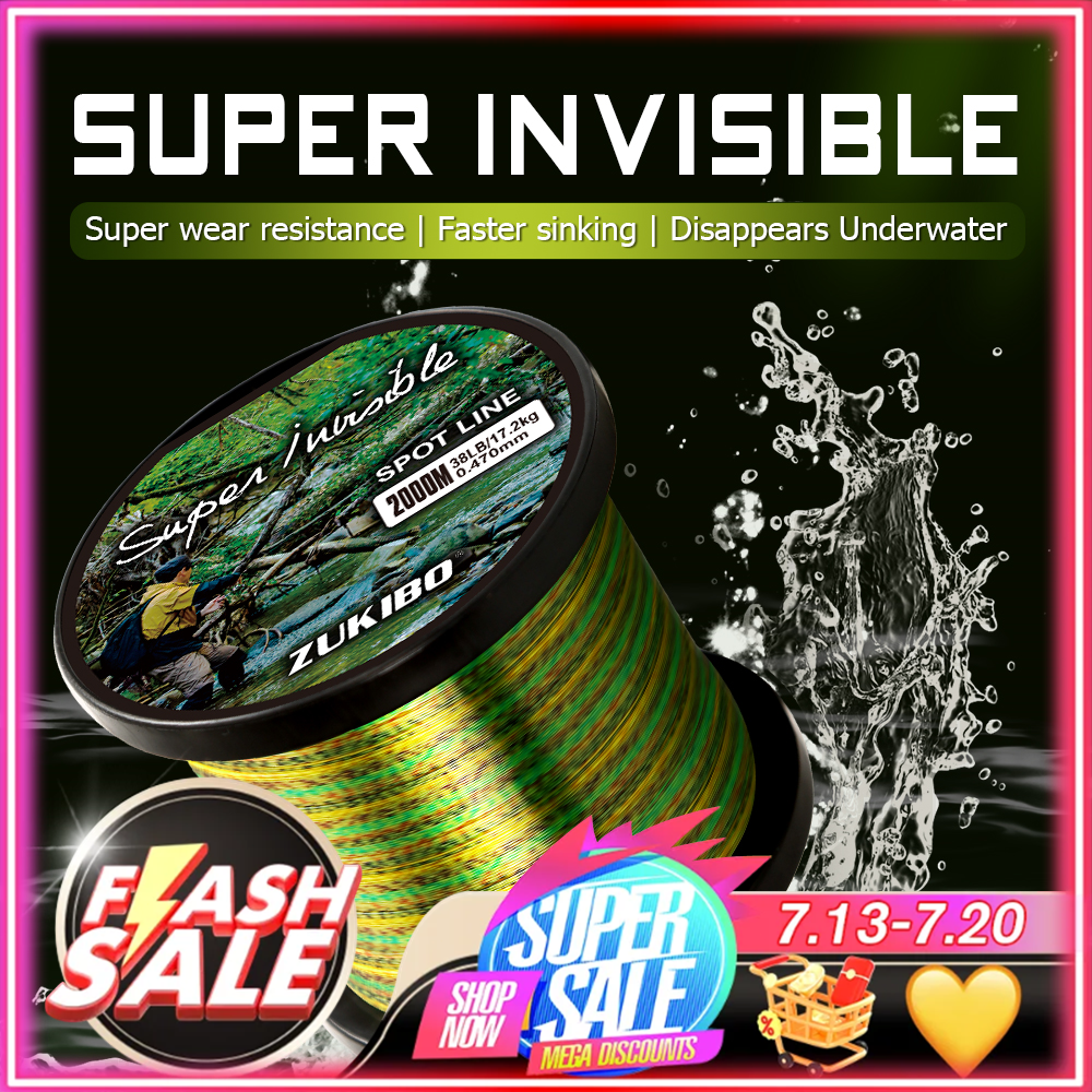ZUKIBO 1000m 500m 200m Invisib - Copolymer Line reseña y precio