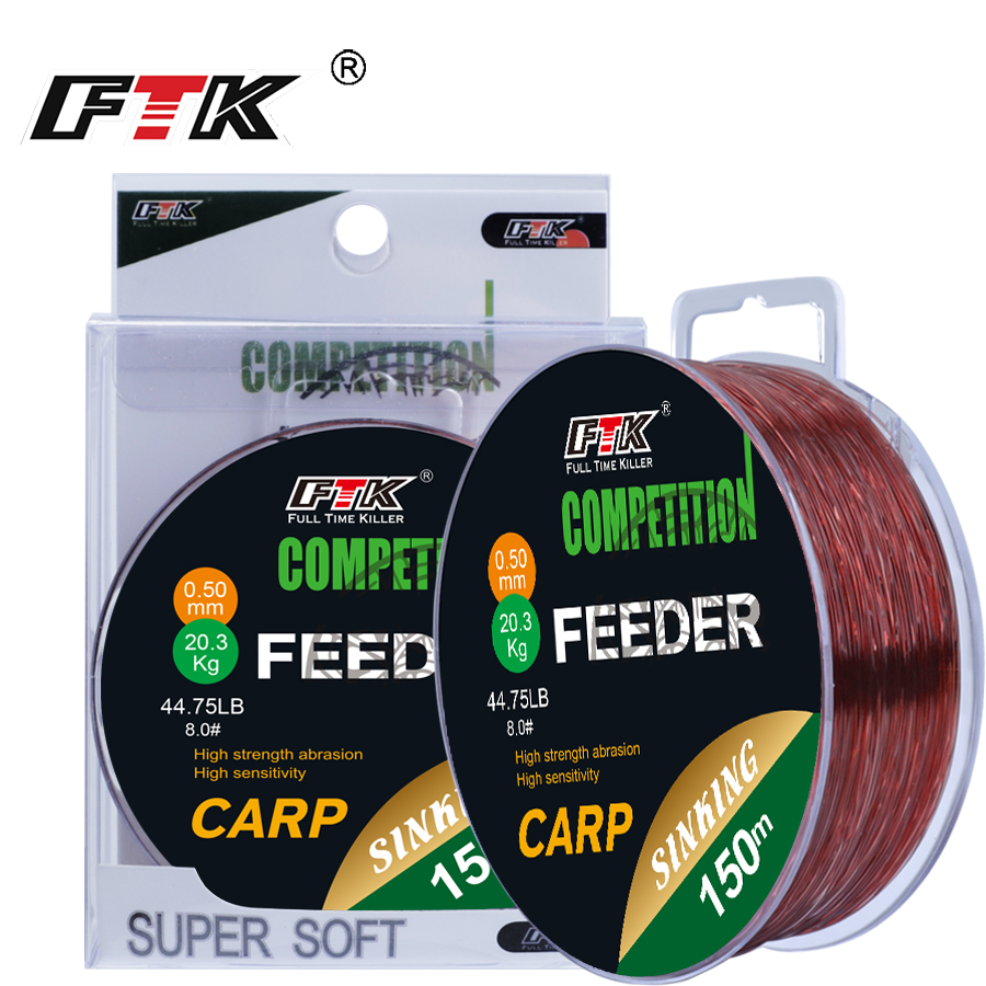 FTK  3D Invisible Carp Fishing - Fluorocarbon Line reseña y precio