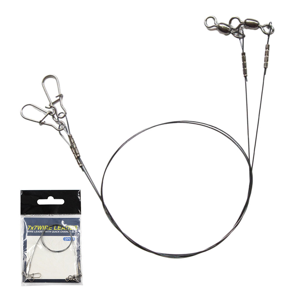 2pc Fishing Titanium Wire Lead - Leader Line reseña y precio