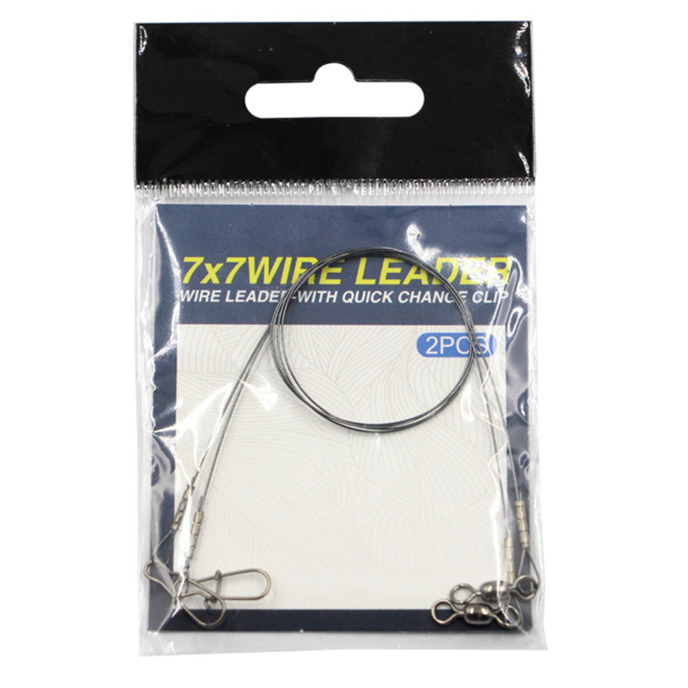 2pc Fishing Titanium Wire Lead - Leader Line reseña y precio