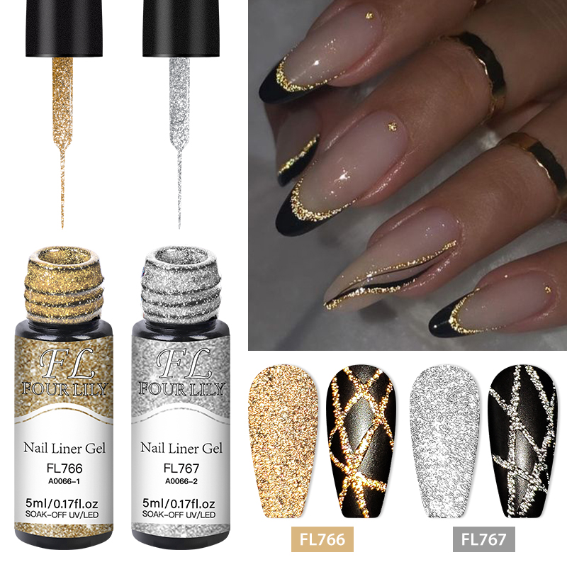 Gold Silver Reflective Glitter - Copolymer Line reseña y precio