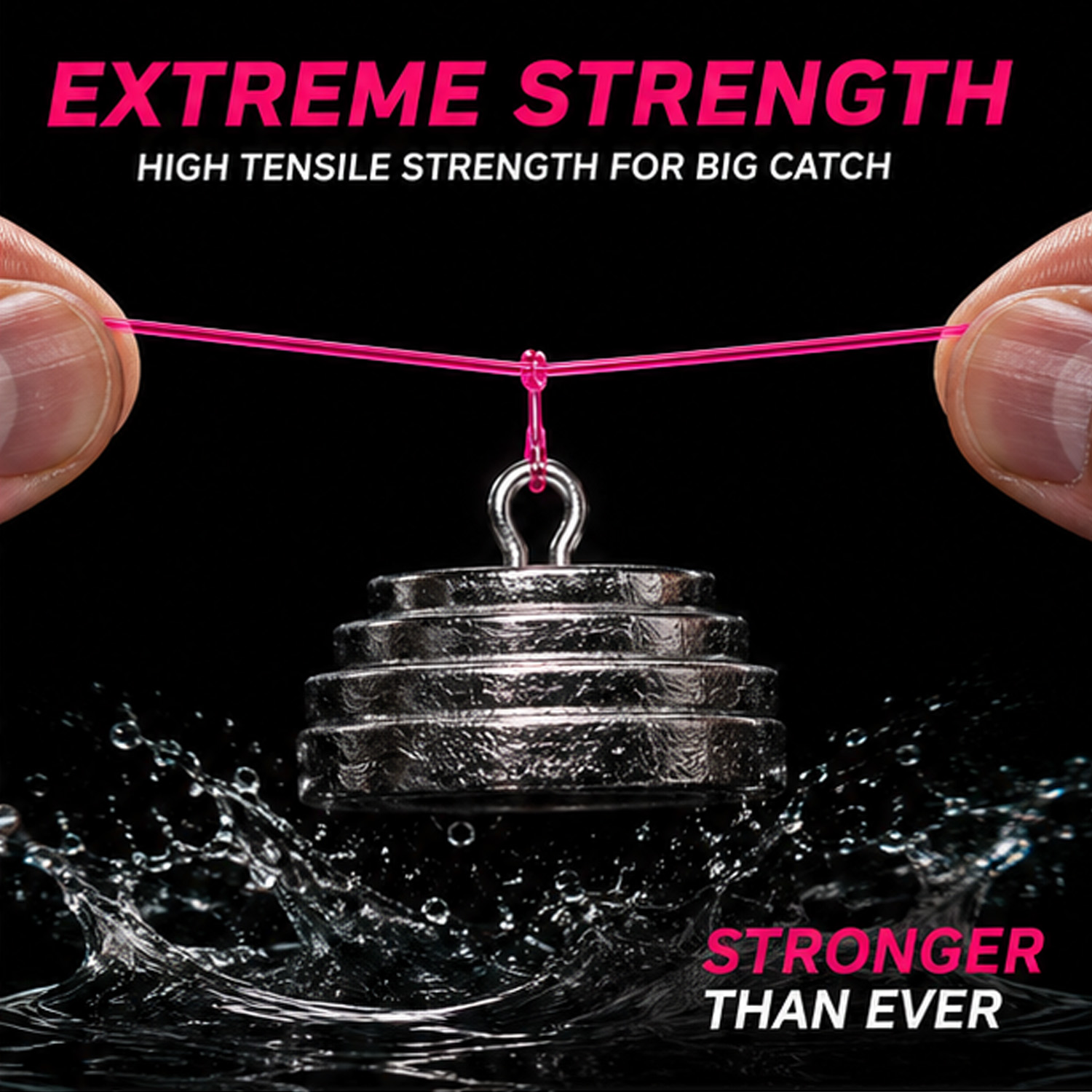 YACUMA 500M-546YDS Strong Pink - Fluorocarbon Line reseña y precio