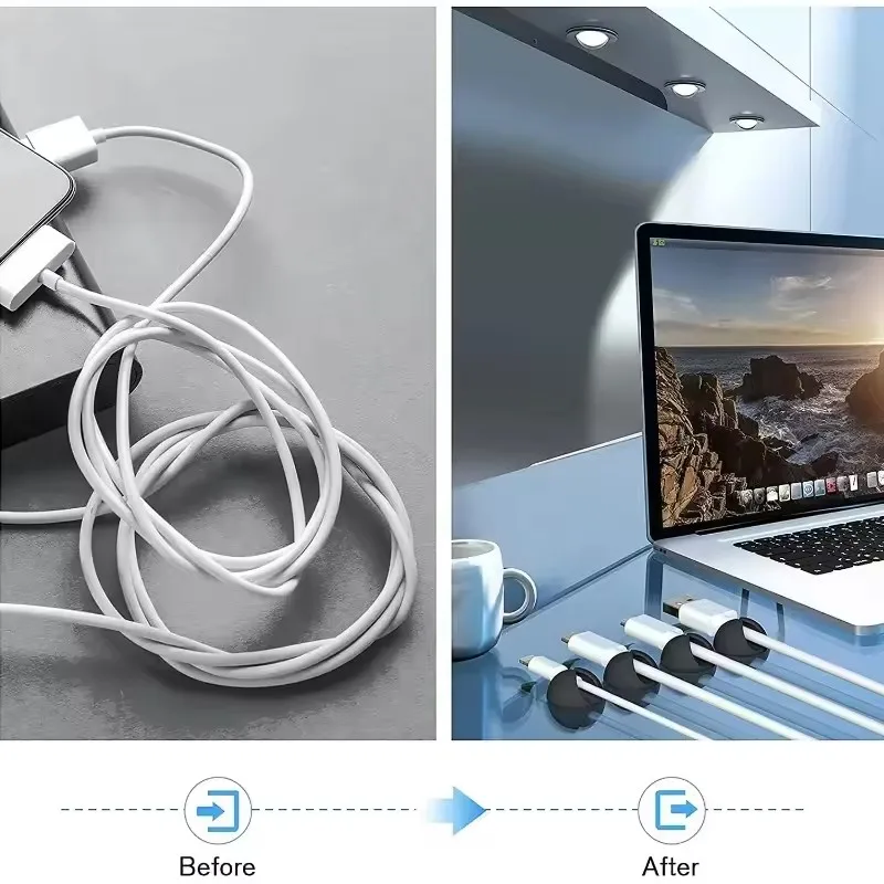 Cable Clips Phone Cord Holder  - Tippet Line reseña y precio