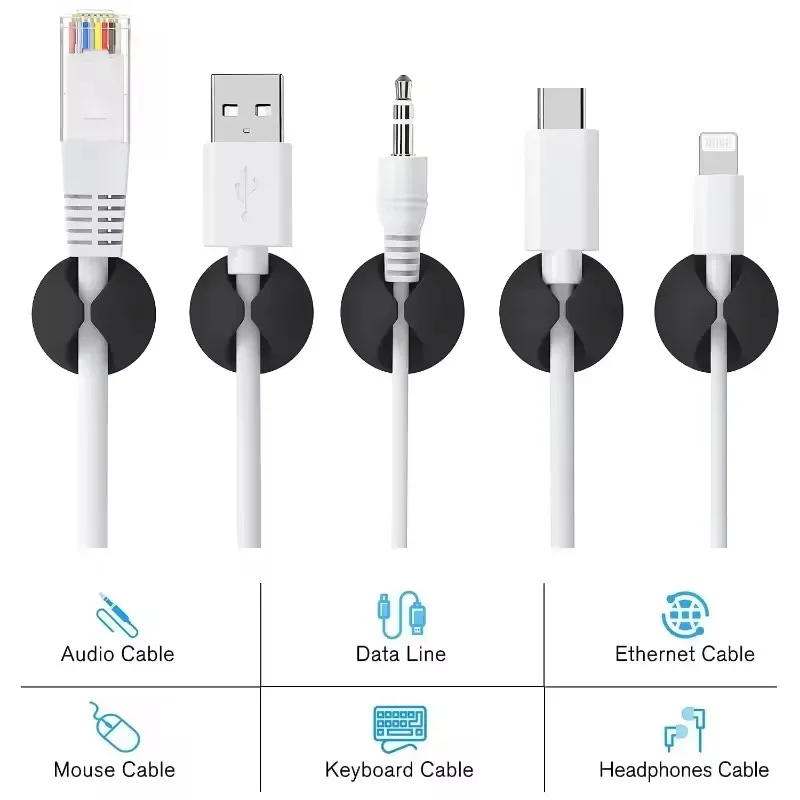 Cable Clips Phone Cord Holder  - Tippet Line reseña y precio