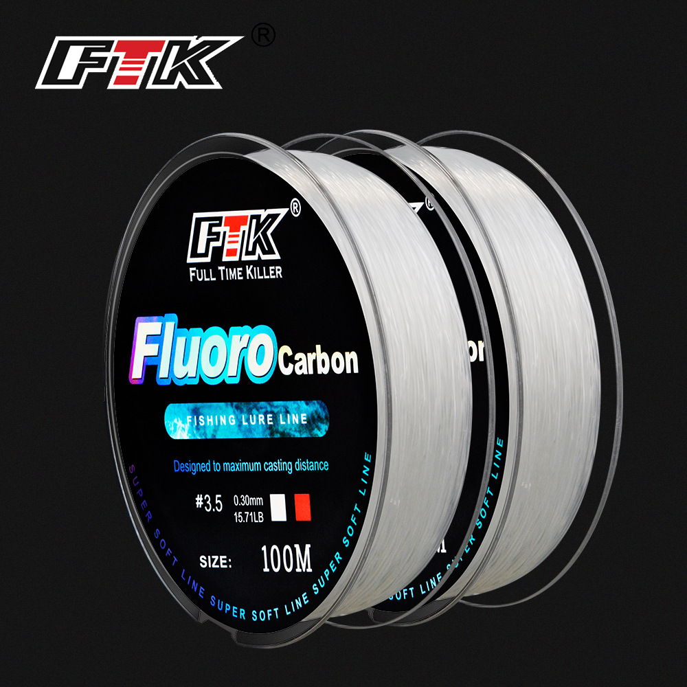 100M Fluorocarbon Coating Fish - Fluorocarbon Line reseña y precio