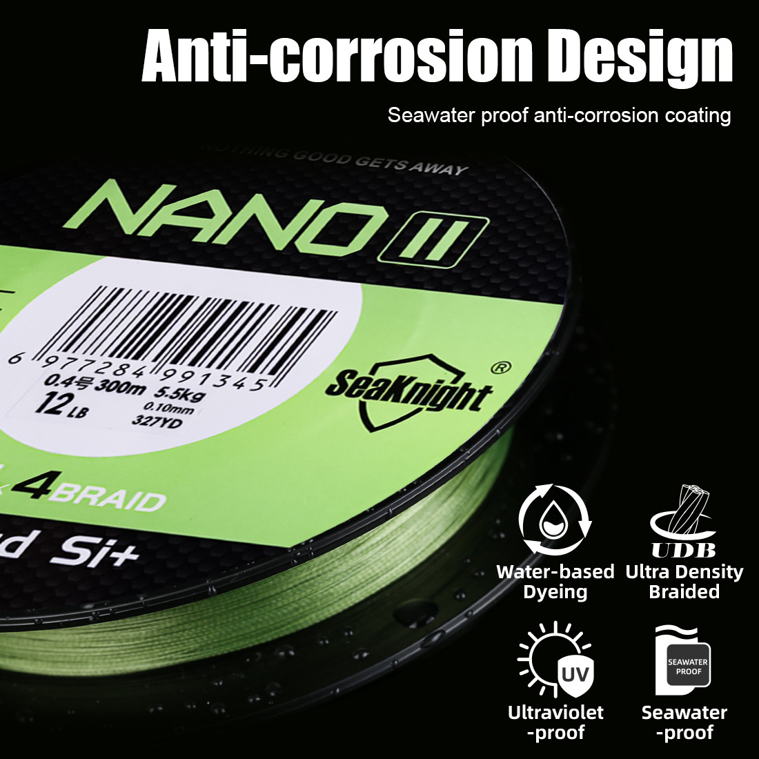 SeaKnight Brand NANO II Series - Copolymer Line reseña y precio