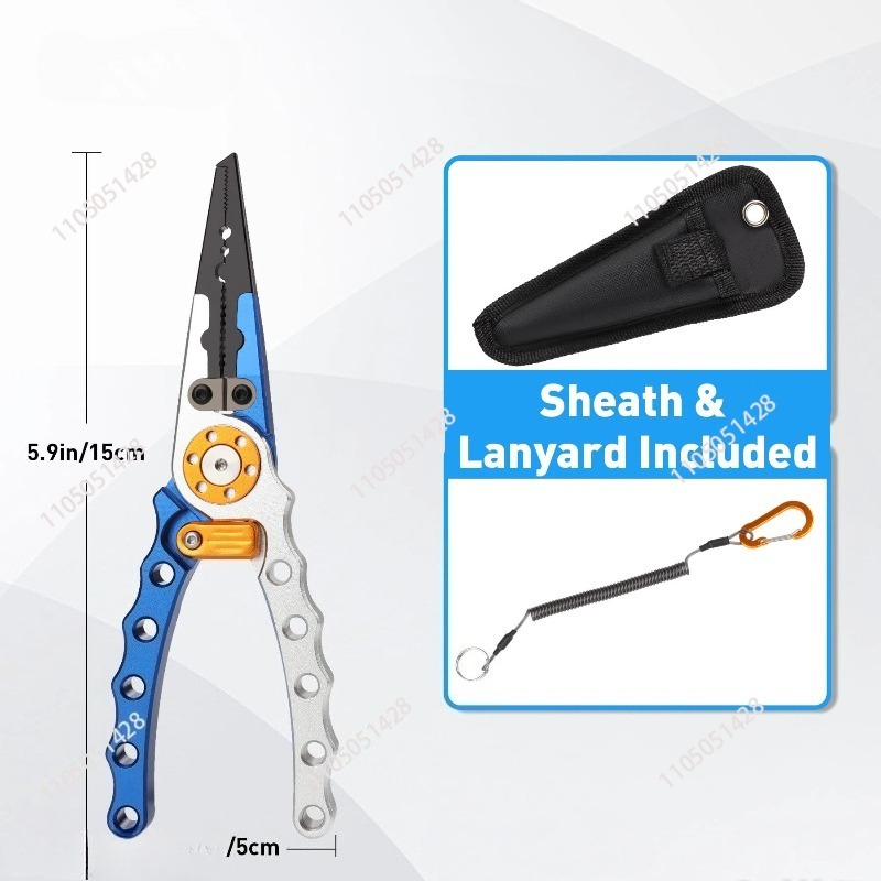 Aluminum Fishing Tackle Pliers - Fishing Line Cutter reseña y precio